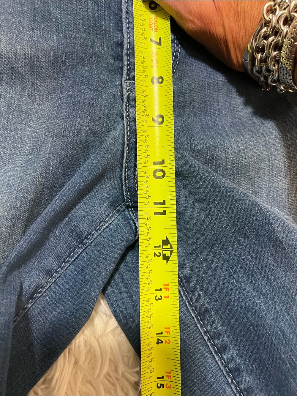 NYDJ Teresa Wide Leg Ankle denim jeans -SZ 12P - Picture 8 of 13